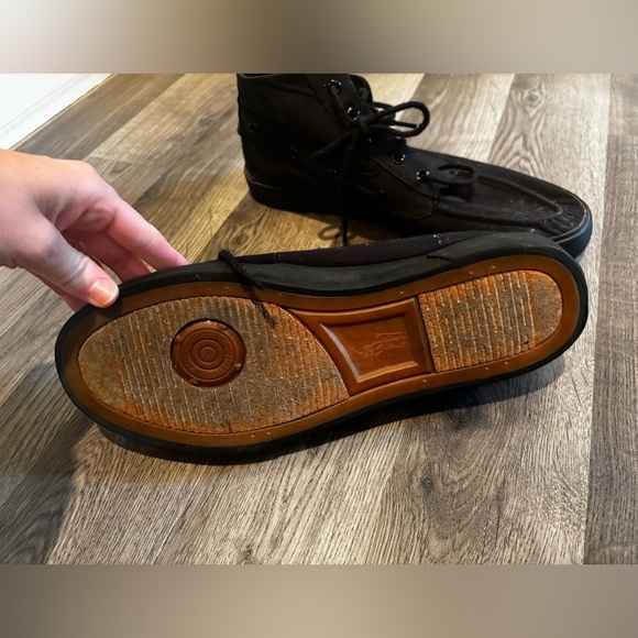 Polo by Ralph Lauren Black Chukka Boots size 10 casual business basic - Picture 7 of 15